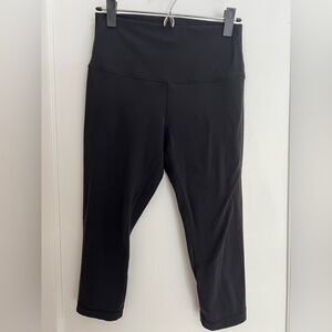 Lululemon Align High-Rise Crop Legging | Black | 17” length